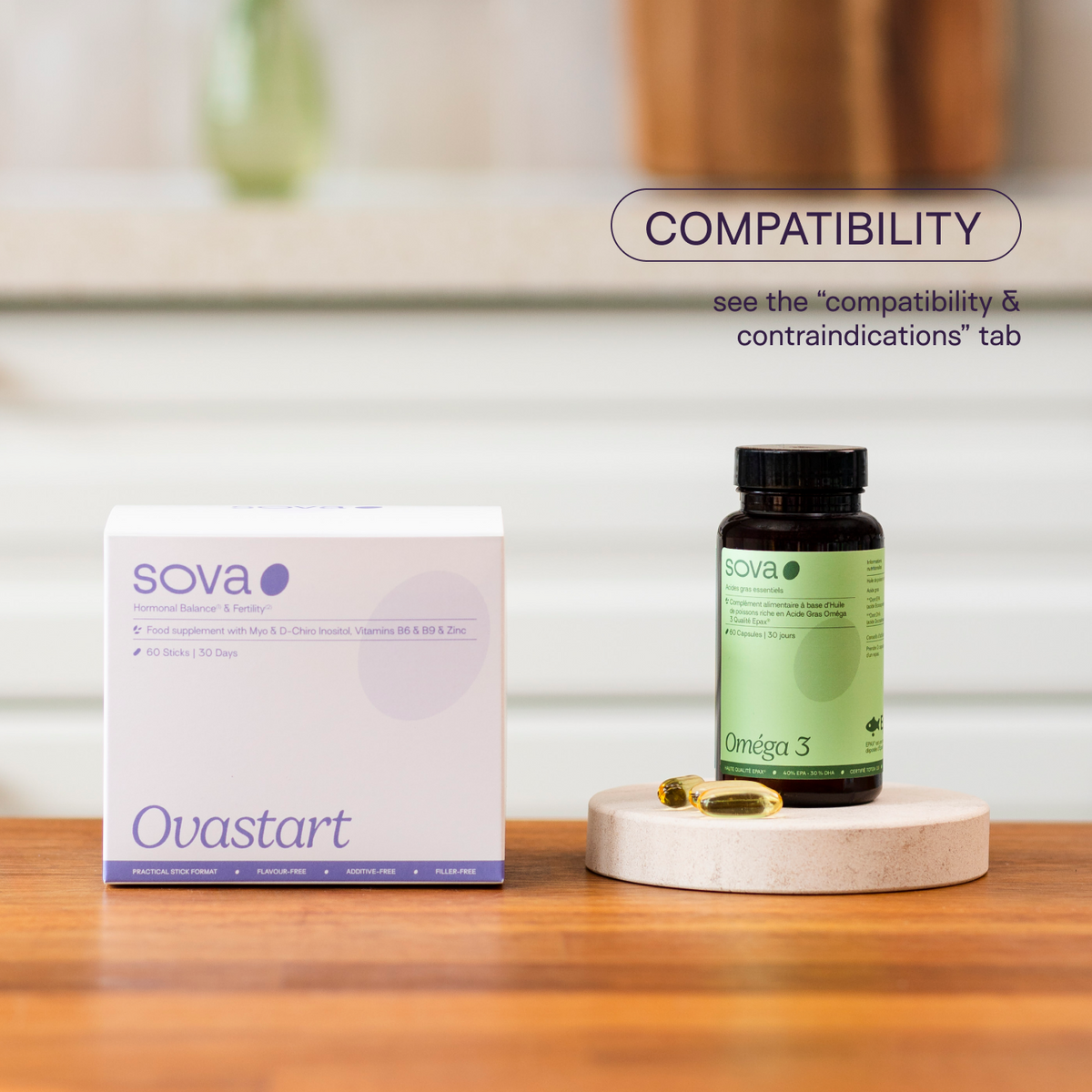 Ovastart & Omega 3 bundle